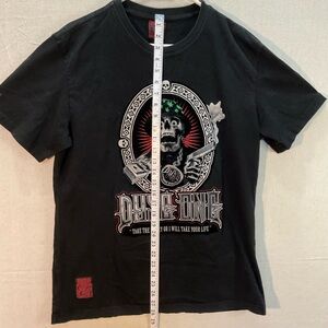 Dyse  One Black Graphic T-Shirt XLarge men’s EXCELLENT CONDITION